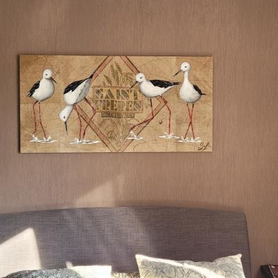 Echasses blanches sur sac