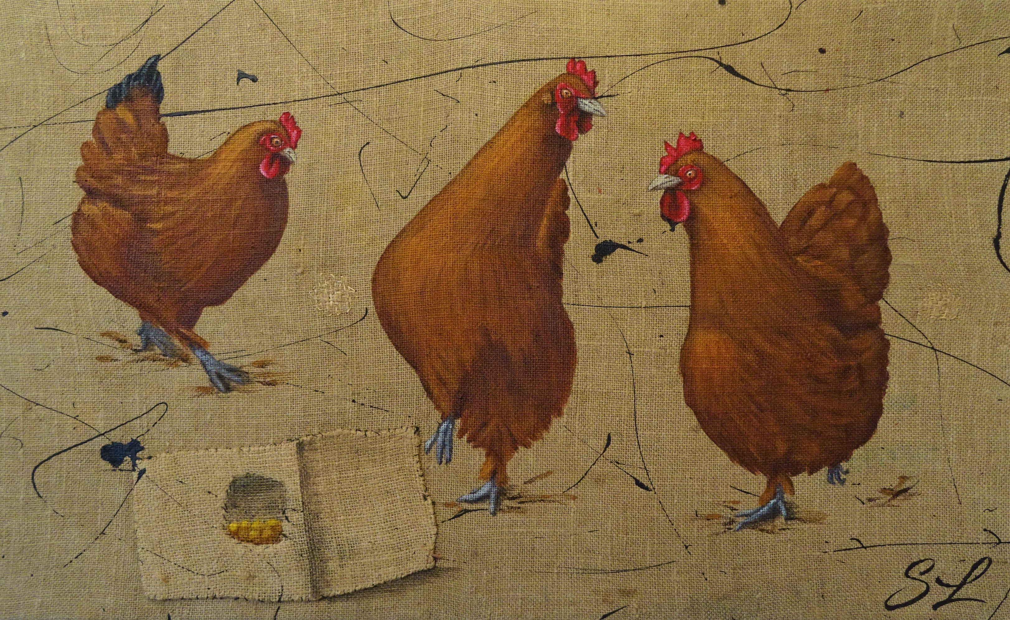 3 poules