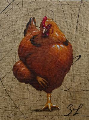 Eglantine     ( Poule rousse  )