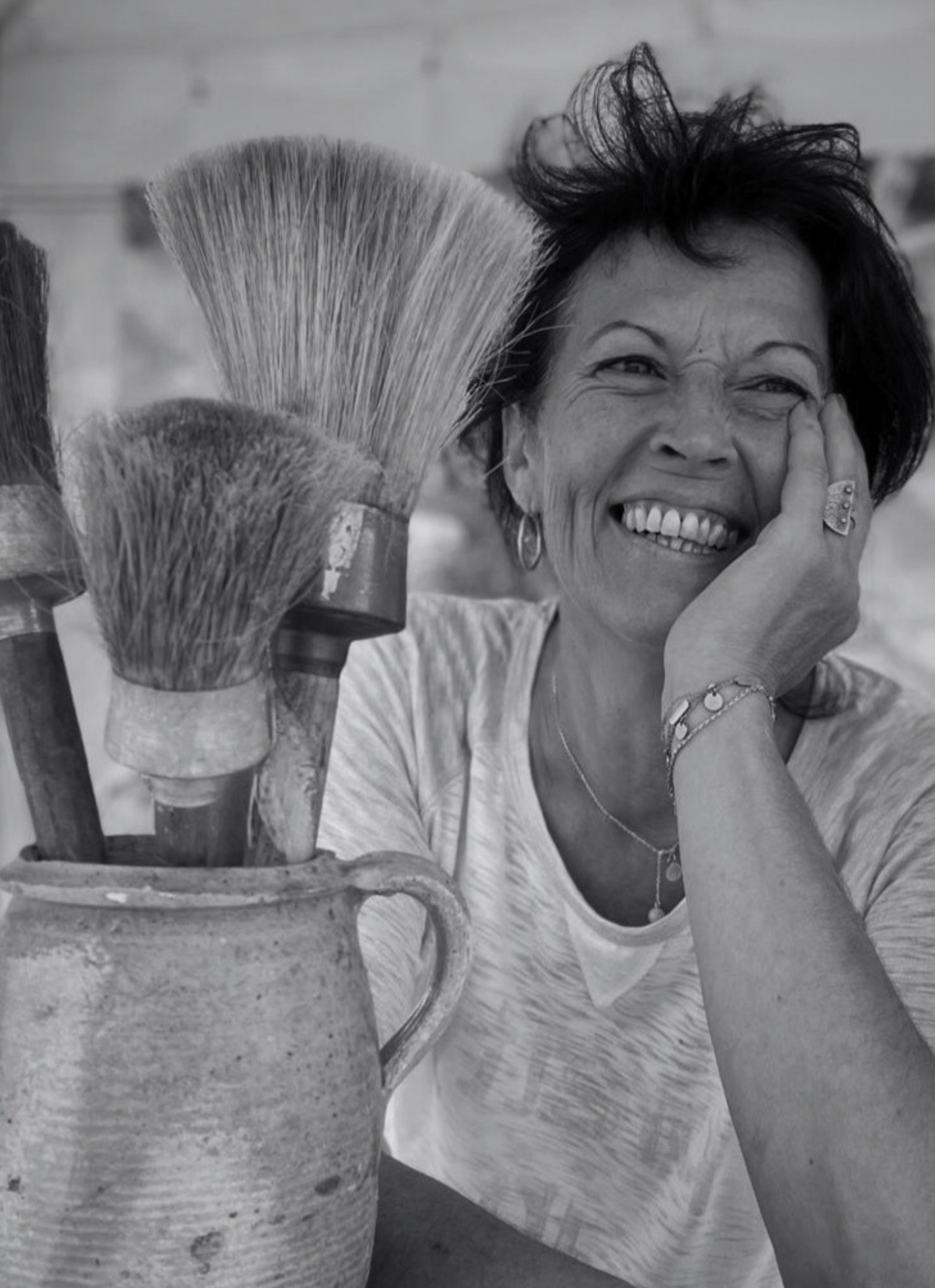 Artiste peintre ile de re saint martin de re sylvie leau0